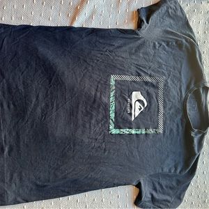 Quiksilver Men's Black T-Shirt